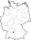 Karte Eschach bei Schwäbisch Gmünd